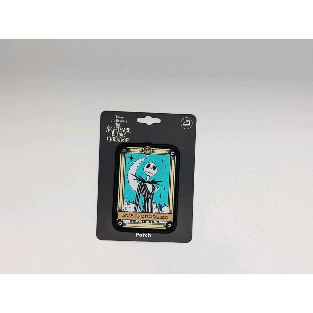 NEW! Disney The Nightmare Before Christmas Jack & Sally Tarot Patches - LOT OF 2